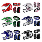 Youth ATV Helmet for Kids Motocross Off-Road (S, M, L, XL) - DOT Approved