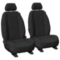 Front Tailor Made Black Neoprene Seat Covers for Toyota Camry ASV/AVV50 2012-17