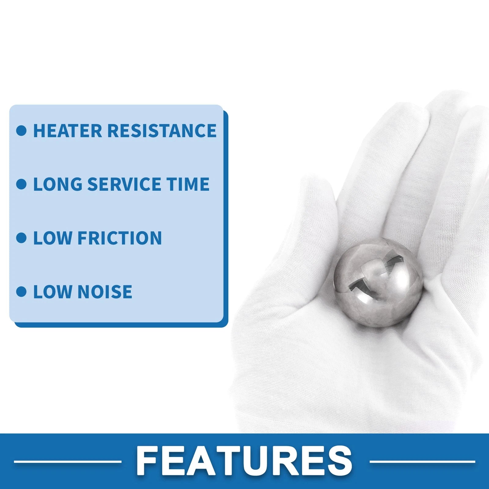 38.1mm Bearing Ball for G40 (Precision Steel)
