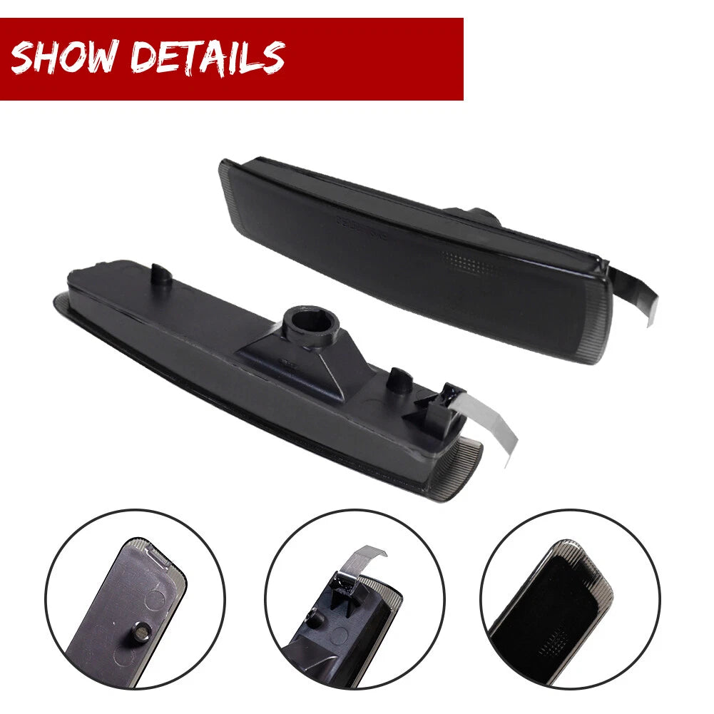 Set of 2 Front Corner Side Marker Lights for BMW Z3 M Coupe