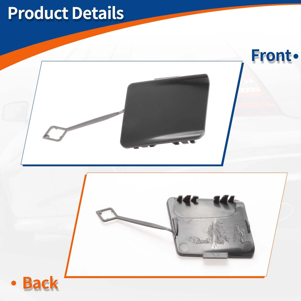 Rear Tow Hook Cover for BMW 5-Series F10 LCI (2014–2017) No. 51127332776