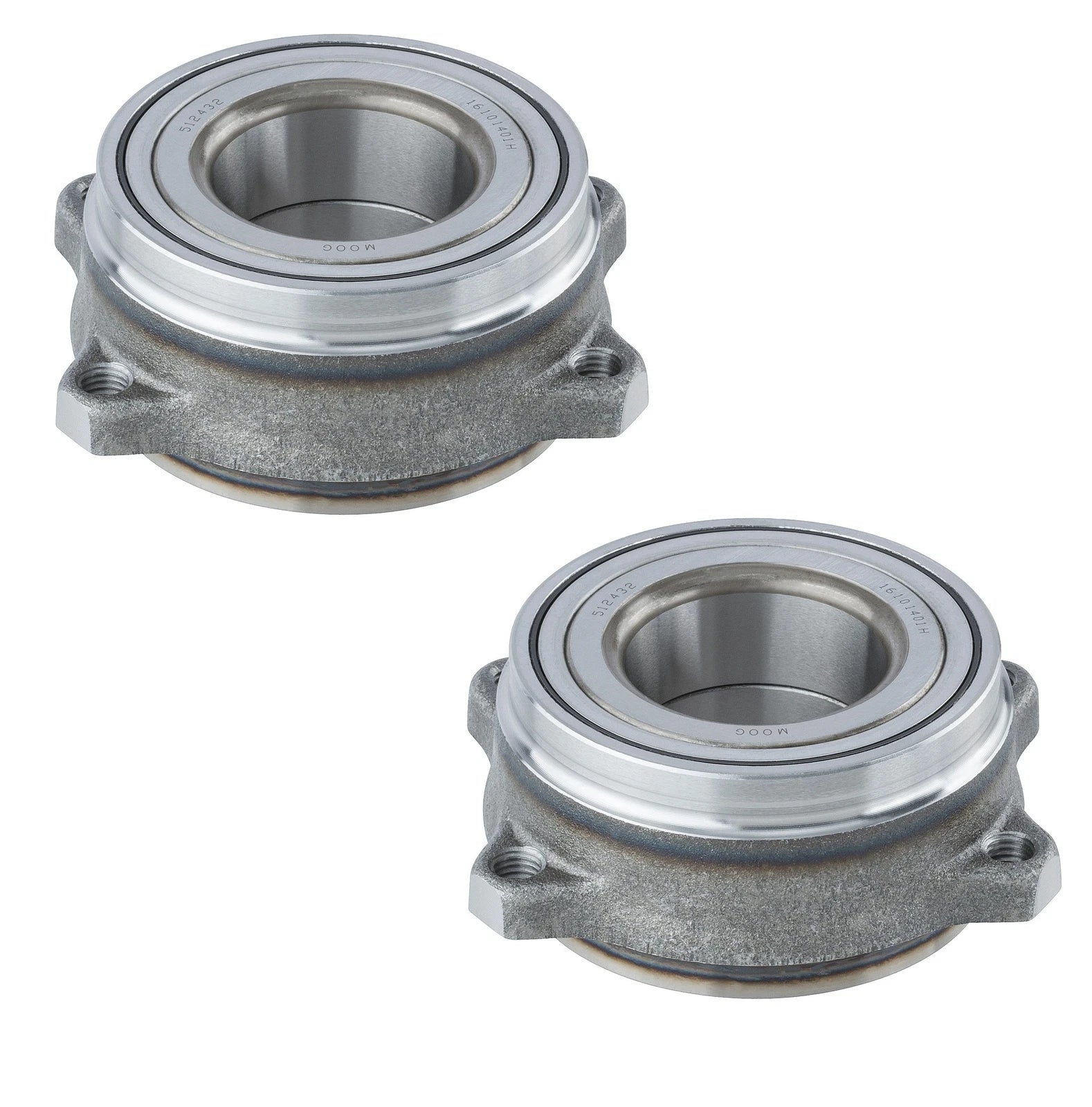 Set of 2 Rear Moog Wheel Bearing Hub Kit for Benz C216 W210 W219 W212 W204