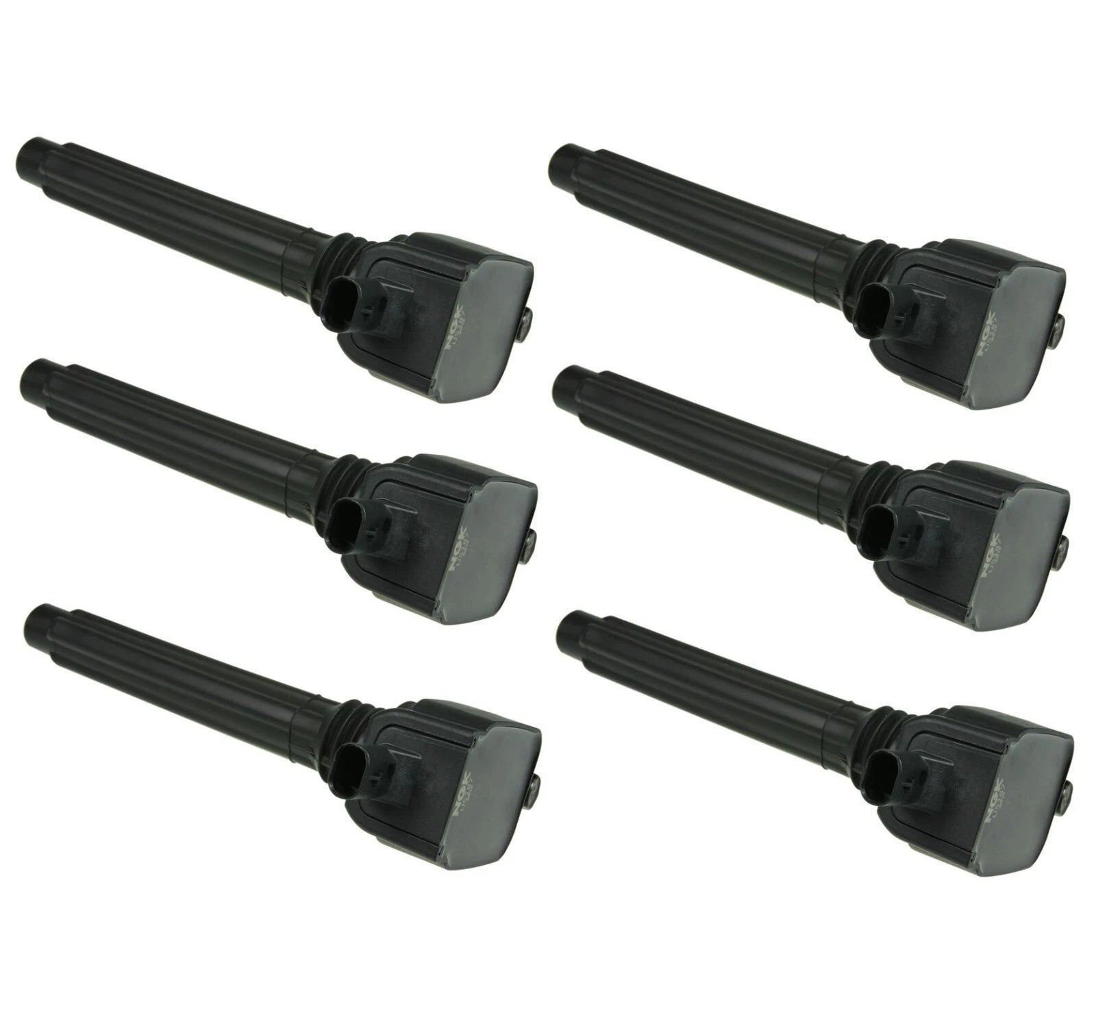 Set of 6 NGK Direct Ignition Coils for Dodge Jeep Ram Volkswagen V6 (2002–2023)