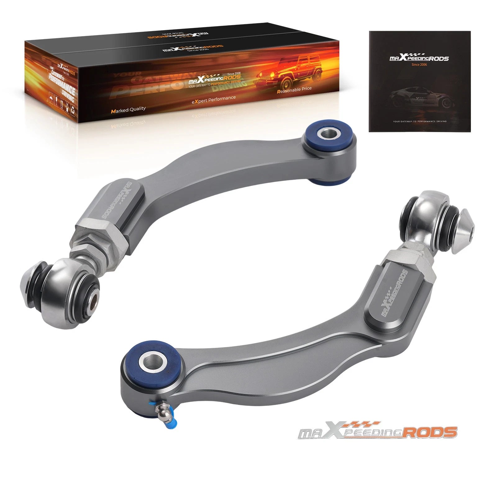 2X Rear Camber Arms for Ford Mustang S550 (2015–2023)