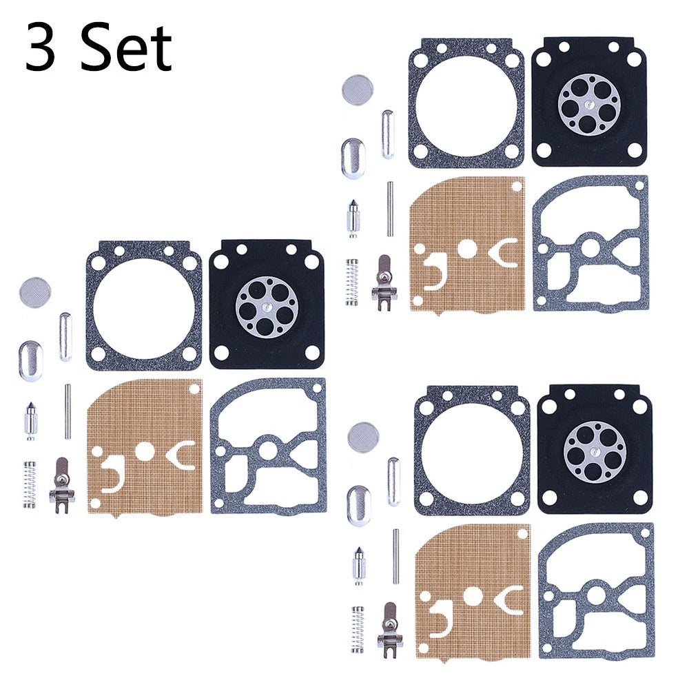 Set of 3 Carburetor Diaphragm Kit for Stihl 017 018 MS180 MS170 (RB-77)