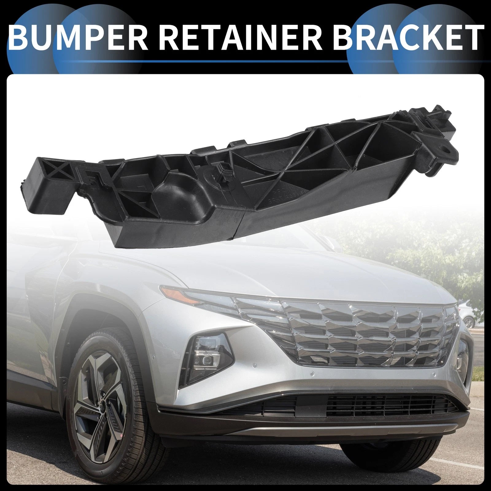 1pc Left Front Bumper Retainer Bracket No. 865132S000 for Hyundai Tucson (2011–2015)