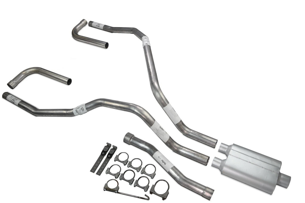Dual Exhaust 2.5 Inch 2 Chamber for Nissan Titan (2004–2006)