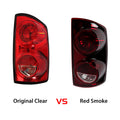 Pair Red Smoke Tail Lights for Dodge Ram 1500 (2007–2008) & Ram 2500/3500 (2007–2009)