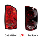 Pair Red Smoke Tail Lights for Dodge Ram 1500 (2007–2008) & Ram 2500/3500 (2007–2009)