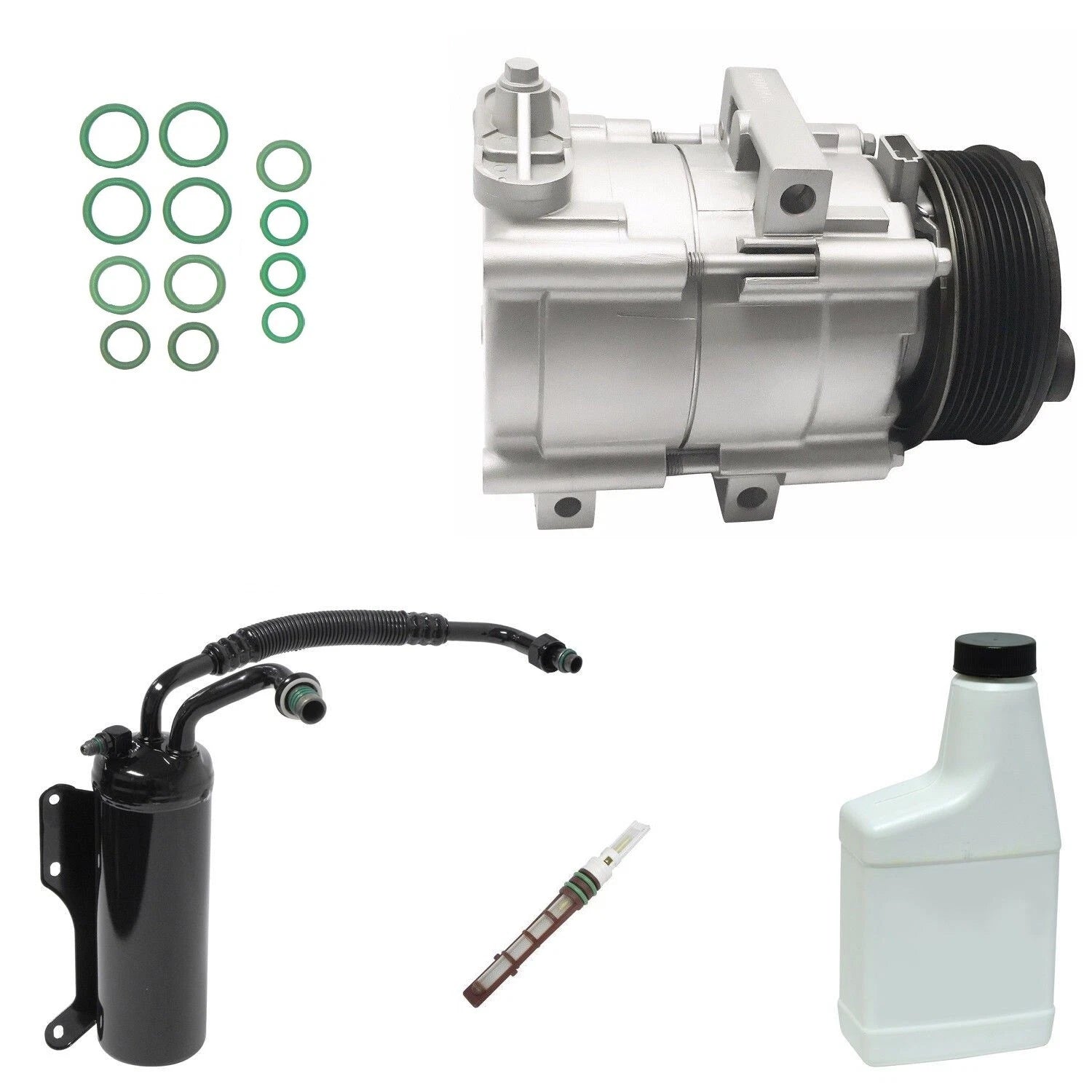 A C Compressor Kit Replacement for Toyota Corolla AE60 (1981–1983)
