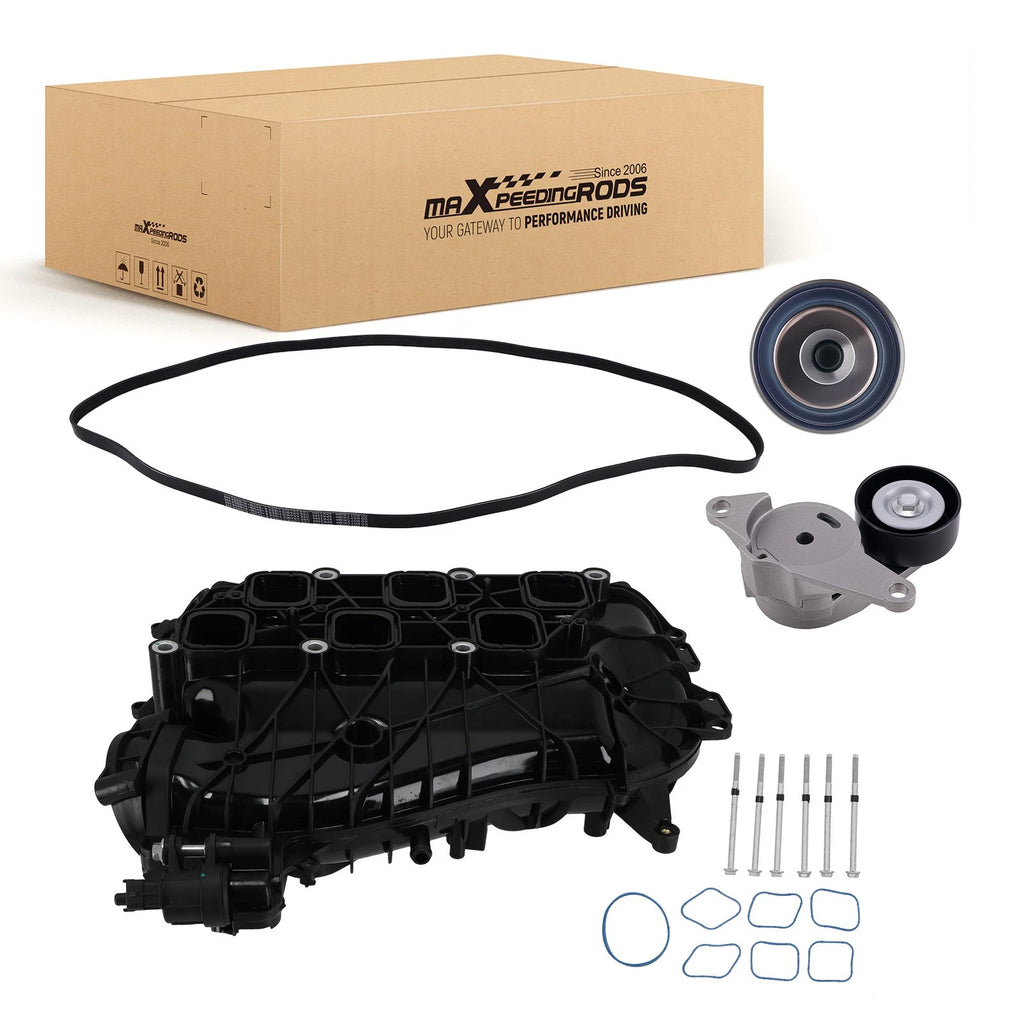 Drive Belt Tensioner Kit & Intake Manifold for Buick Enclave Cadillac XTS (2013–2017)