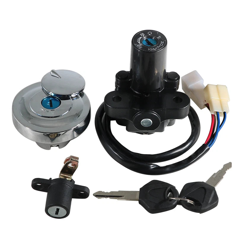 Fuel Tank Cap & Ignition Key Switch Lock Set for Yamaha XVS950 V-Star (2009–2016)