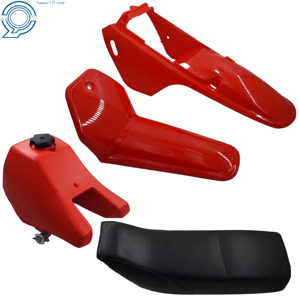 Fender Fairing Kit for Yamaha PW80 (1990–2006) - Red