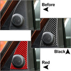 Carbon Fiber A Pillar Loudspeaker Trim for Toyota Tundra (2014-2021)