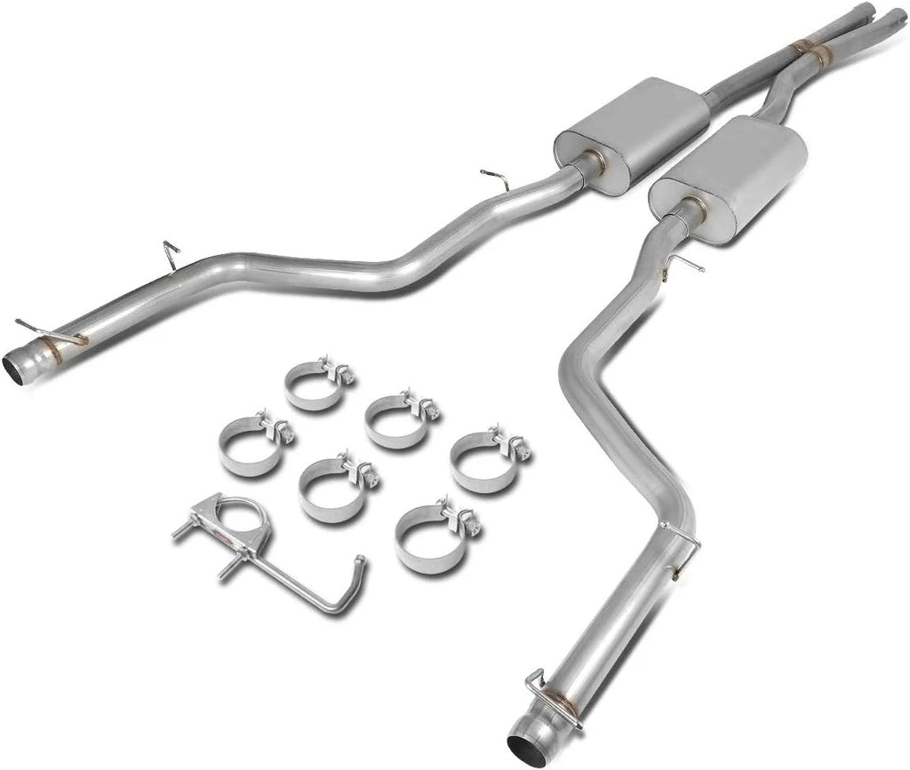 2.5" Stainless Catback Exhaust Kit for Dodge Challenger (2015–2019)