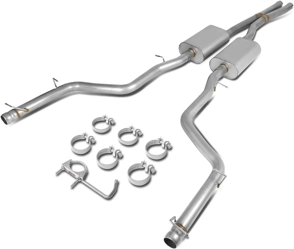 2.5" Stainless Catback Exhaust Kit for Dodge Challenger (2015–2019)