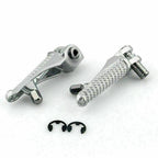 Front Bracket Footrest Footpeg Set for Kawasaki ZX6R/ZX636 (2005–2008) T9