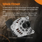 Alternator for BMW Z3 2.8L 1997-2000, 2.5L 1999-2002 (140A, 120A)