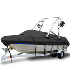 Boat Cover for Supra Launch 242 Bowrider (Trailerable, Wakeboard Tower)