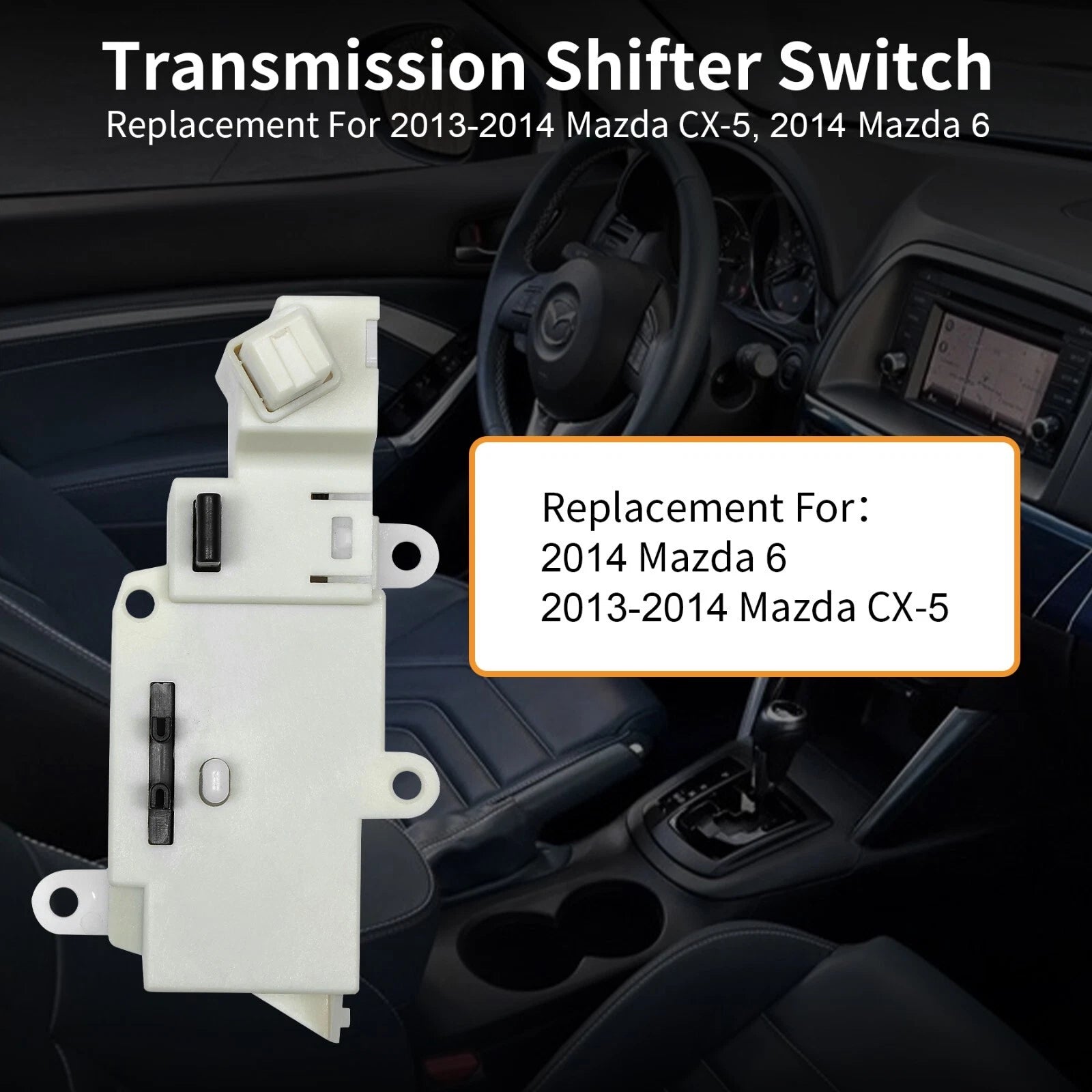 12 Pins Automatic Shifter Switch for Mazda CX-5, Mazda 6 (2013-2014)