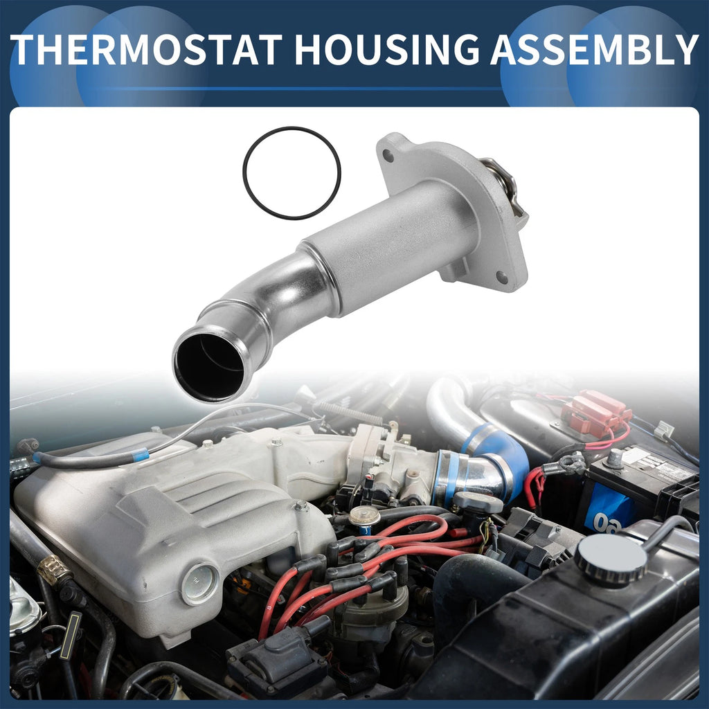 Thermostat Housing for GMC Envoy, Chevrolet Trailblazer 4.2L (2002–2009)