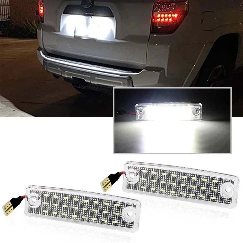 LED License Plate Lights for Toyota 4Runner, Sequoia (1996-2022)