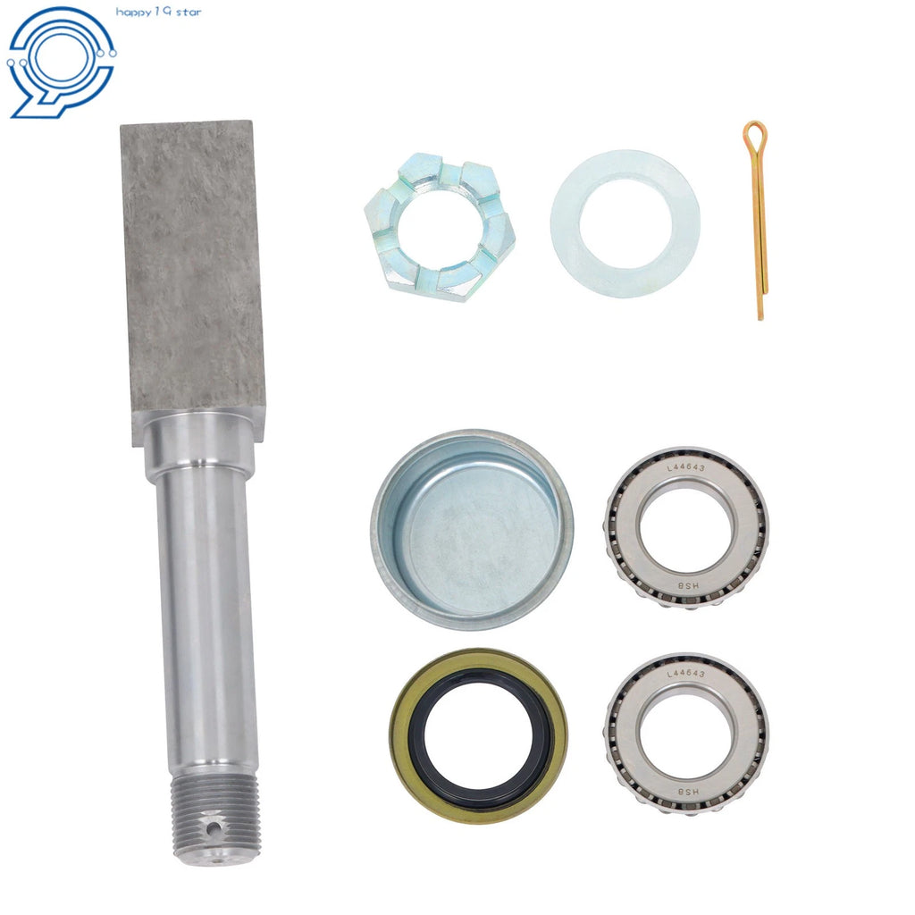 Set of 2 Trailer Bearing Kits for 4 on 4" Trailer Hubs (Fits 1" Square Spindle)