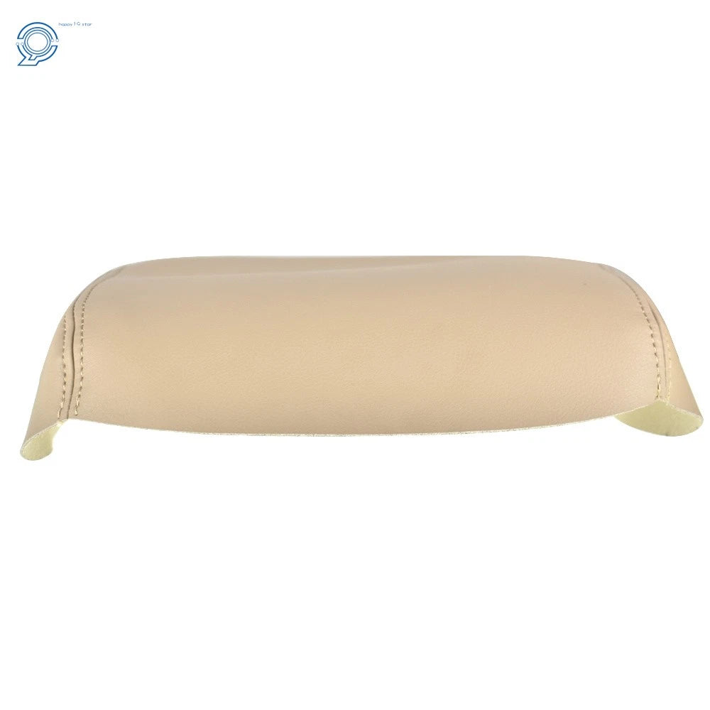 Beige Leather Armrest Center Console Lid Cover for Honda Pilot (2009–2015)