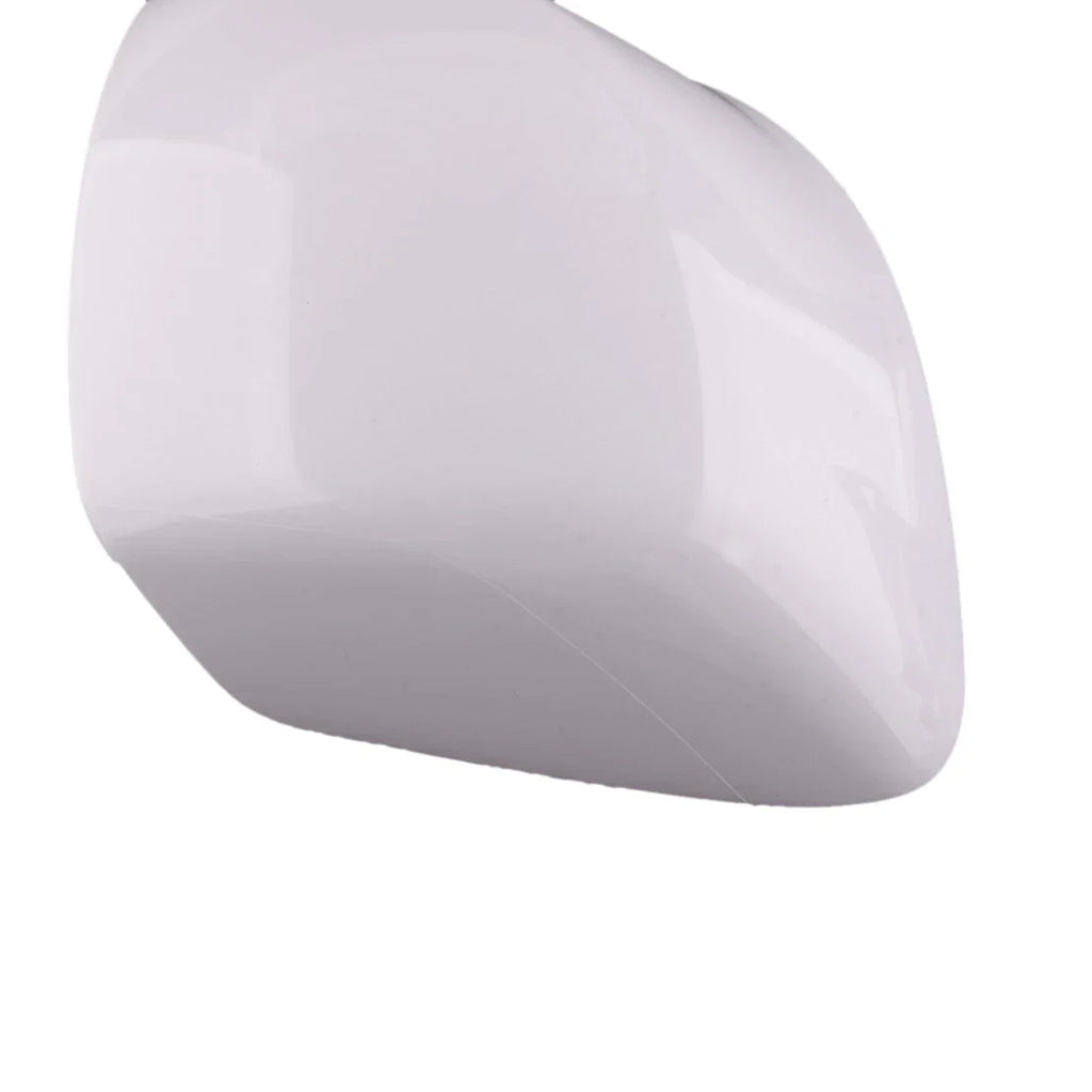White Left Side Rear View Mirror Caps for Honda Civic 2012-2015 (2 pcs)