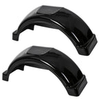 Set of 2 Single Axle Trailer Fenders for 13" Wheels (Fits Various Models)