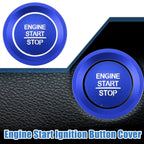 Engine Start Stop Ignition Button Trim Decal for Honda Accord (2018–2022) Blue