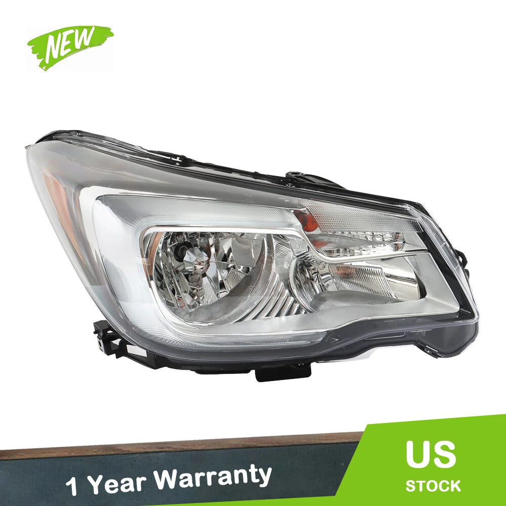 Chrome Headlight for Subaru Forester (2017–2018) Right RH