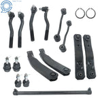 15PC Control Arms Ball Joints Outer Tie Rod Ends for Jeep Grand Cherokee (1999–2004)