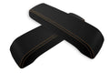 Console Lid Pull Over Cover for Infiniti FX35 (2003–2005) Orange Stitch