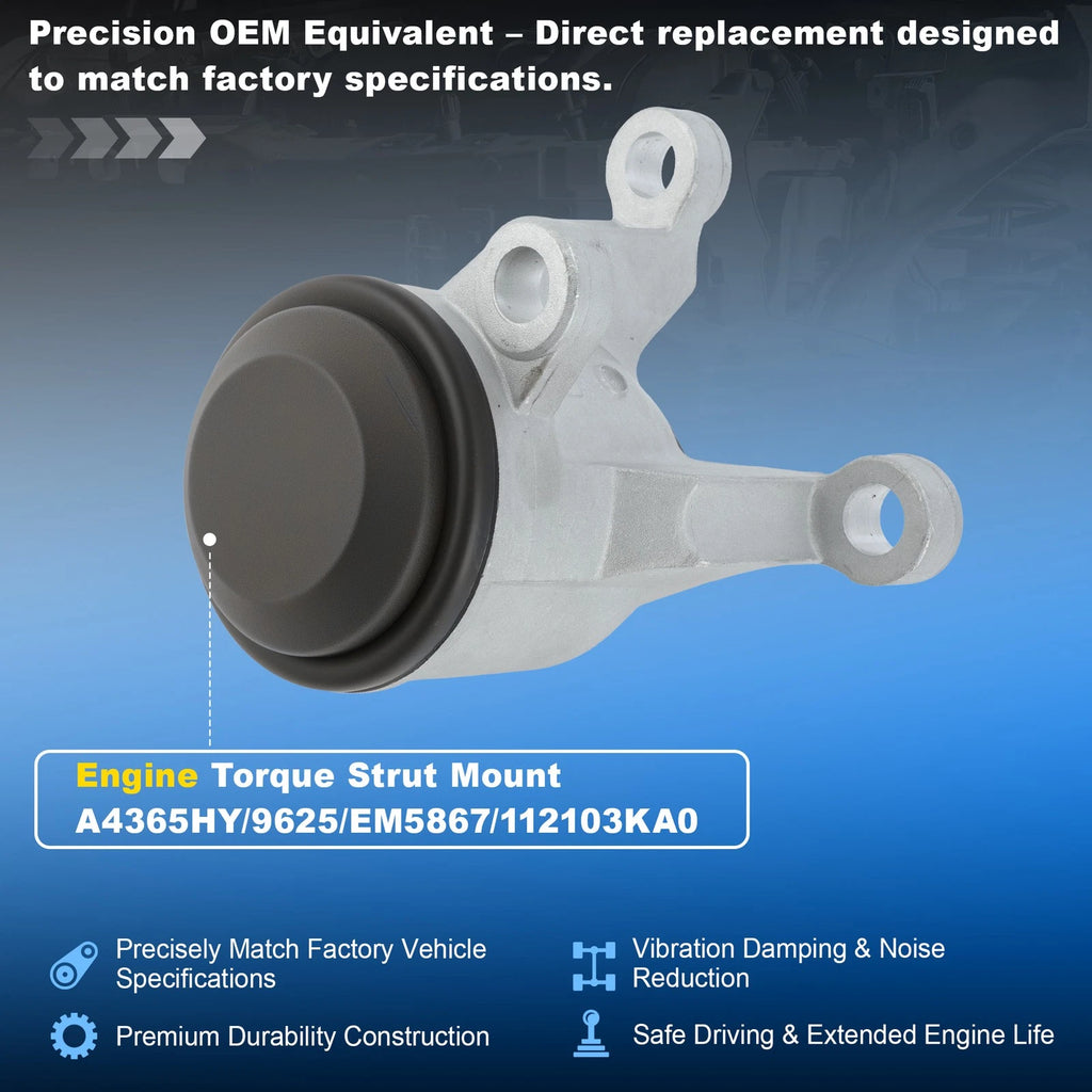 Front Right Engine Motor Mount for Nissan Maxima (2009–2023) Murano (2015–2024) A4365HY