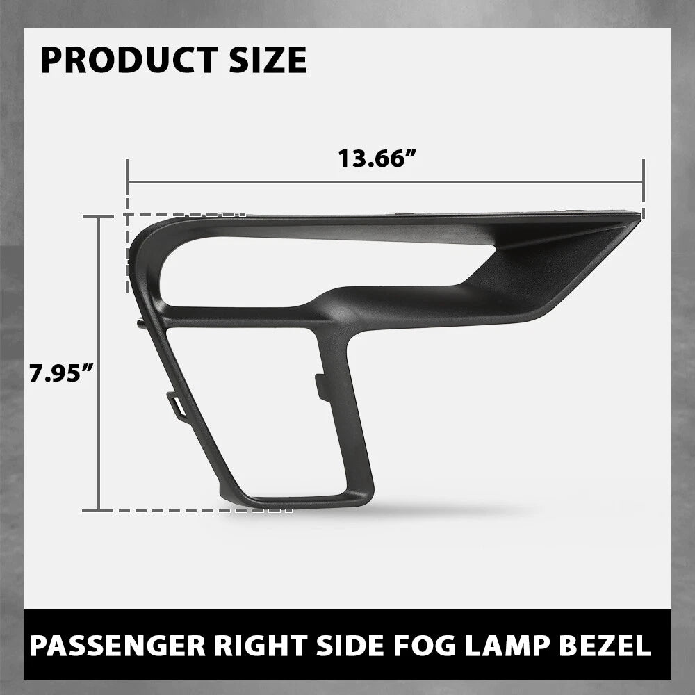 Right Side Fog Light Bezel Trim for Ford Explorer (2018–2019)