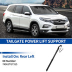 Rear LH Tailgate Power Lift Support for Honda Pilot (2016–2017) No. 74961TG7315