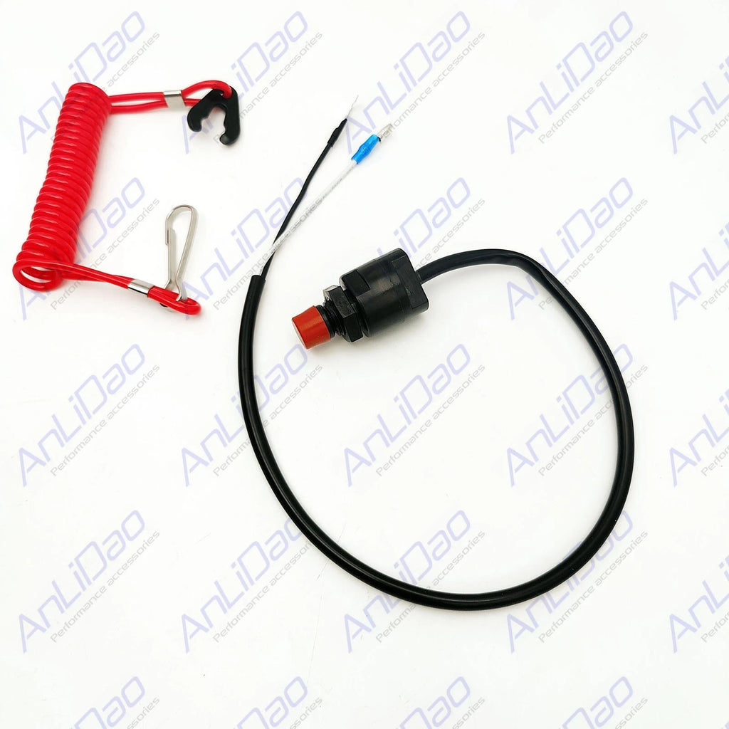 Stop Switch for Yamaha 15 25 30 40HP (1996–2023) 6E9-82575-09