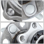 Set of 2 Wheel Bearings & Hubs for Dodge Caliber Jeep Patriot Compass (2007–2017)