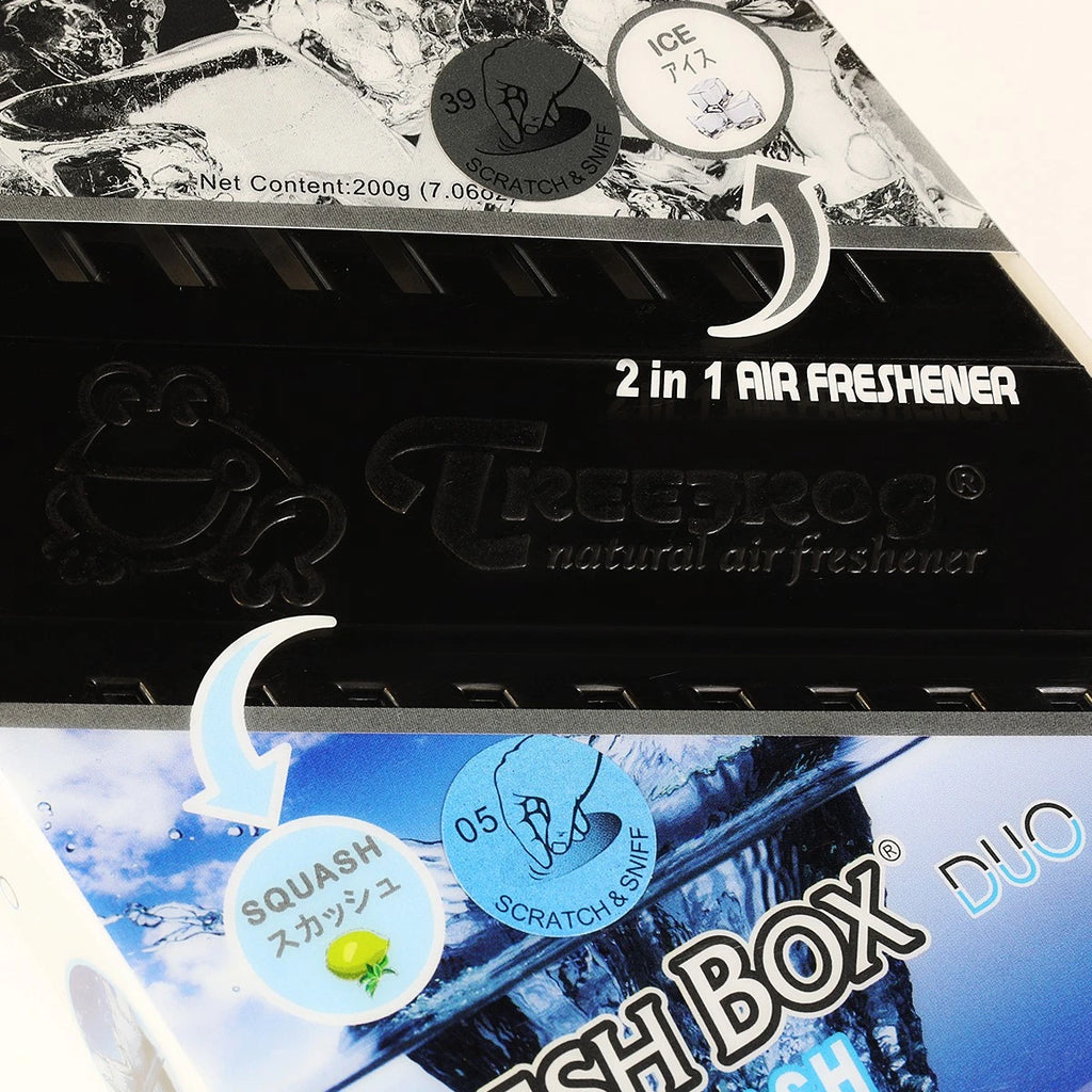 Set of 6 Treefrog 200g Duo Adjustable Air Fresheners for Car Room