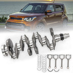 Engine Crankshaft + ConRod + Bearing Kit for Kia Soul (2012–2019) / Forte Koup (2014–2016)