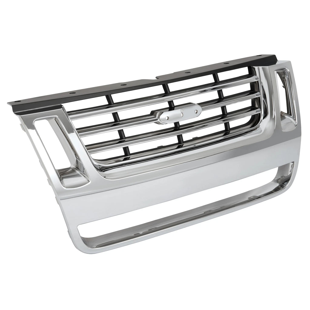 Chrome 3 Bar Grille for Ford Explorer (2006-2010) Sport Trac (2007-2010)