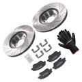Front Brake Rotors and Pads Kit for Hyundai Sonata (2011–2015) Kia Optima (2011–2016)
