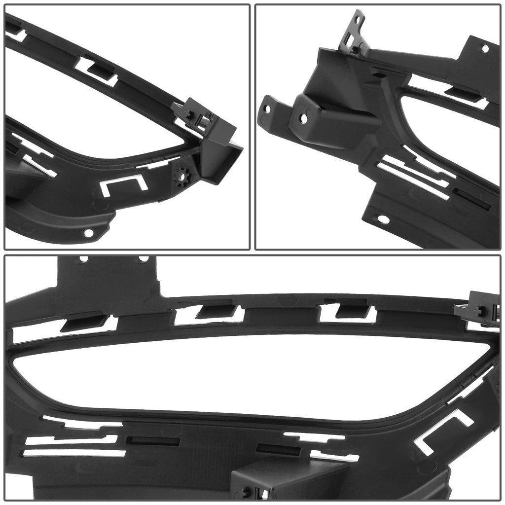 Fog Light Lamp Bezel Cover for Chrysler 200 (2015–2017) - Left Side, Black