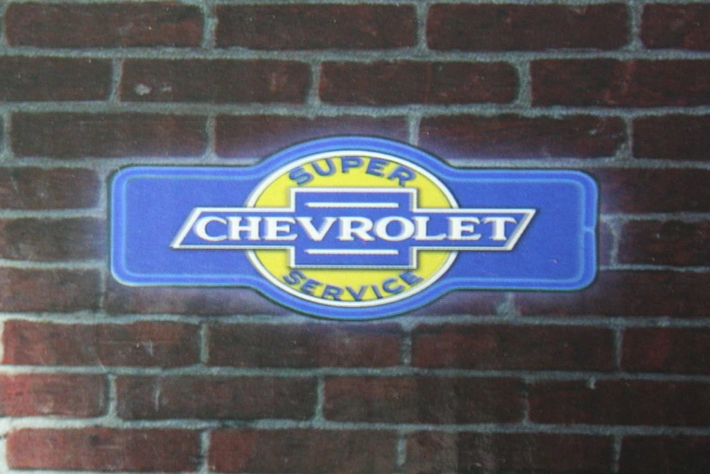 LED Neon Sign for Chevrolet (Chevy) Service Bar (Shop Garage Home Decor)