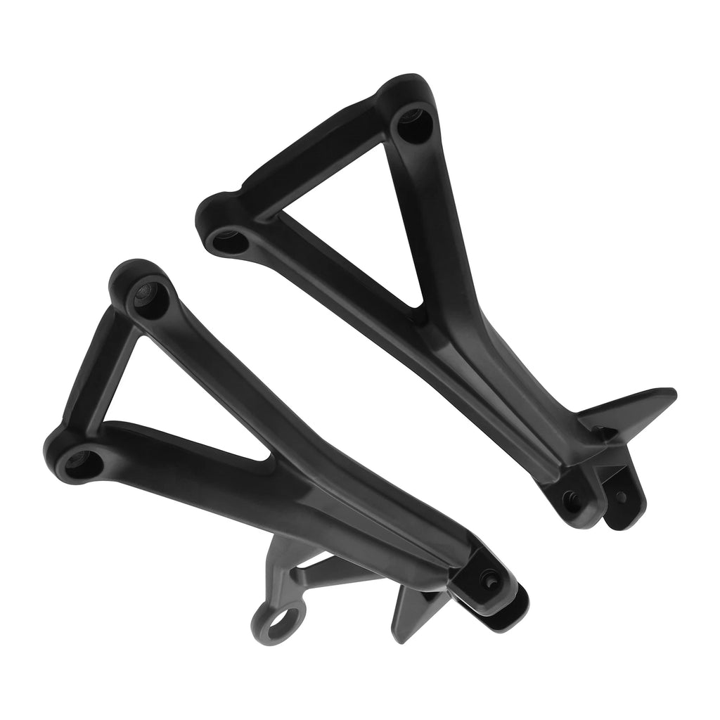 Rear Passenger Footpegs Brackets for Ducati Monster 1200 (2019–2021) Black