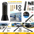 Set of 4 Universal Radio Antennas for Toyota Nissan (Universal Fit)