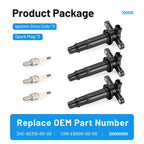 3pcs Ignition Coil for Yamaha YXZ1000R (2016–2024)