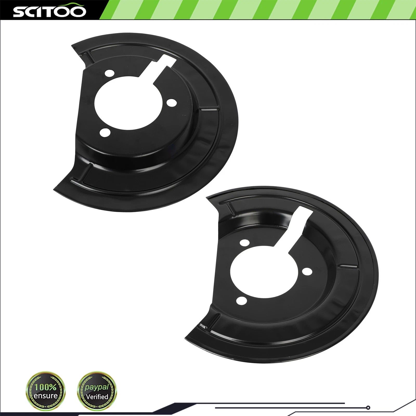 2Pcs Front Brake Dust Shields 924-684 for Dodge Ram 1500 Classic (2002–2019)