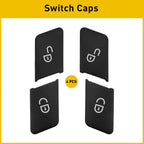 Car Door Lock Unlock Switch Button Cover Trim for Benz W212 W204 (2010–2016)